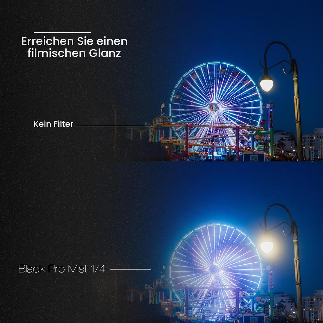 Tiffen Pro-Mist 1/4 Filter, 39 mm, Schwarz