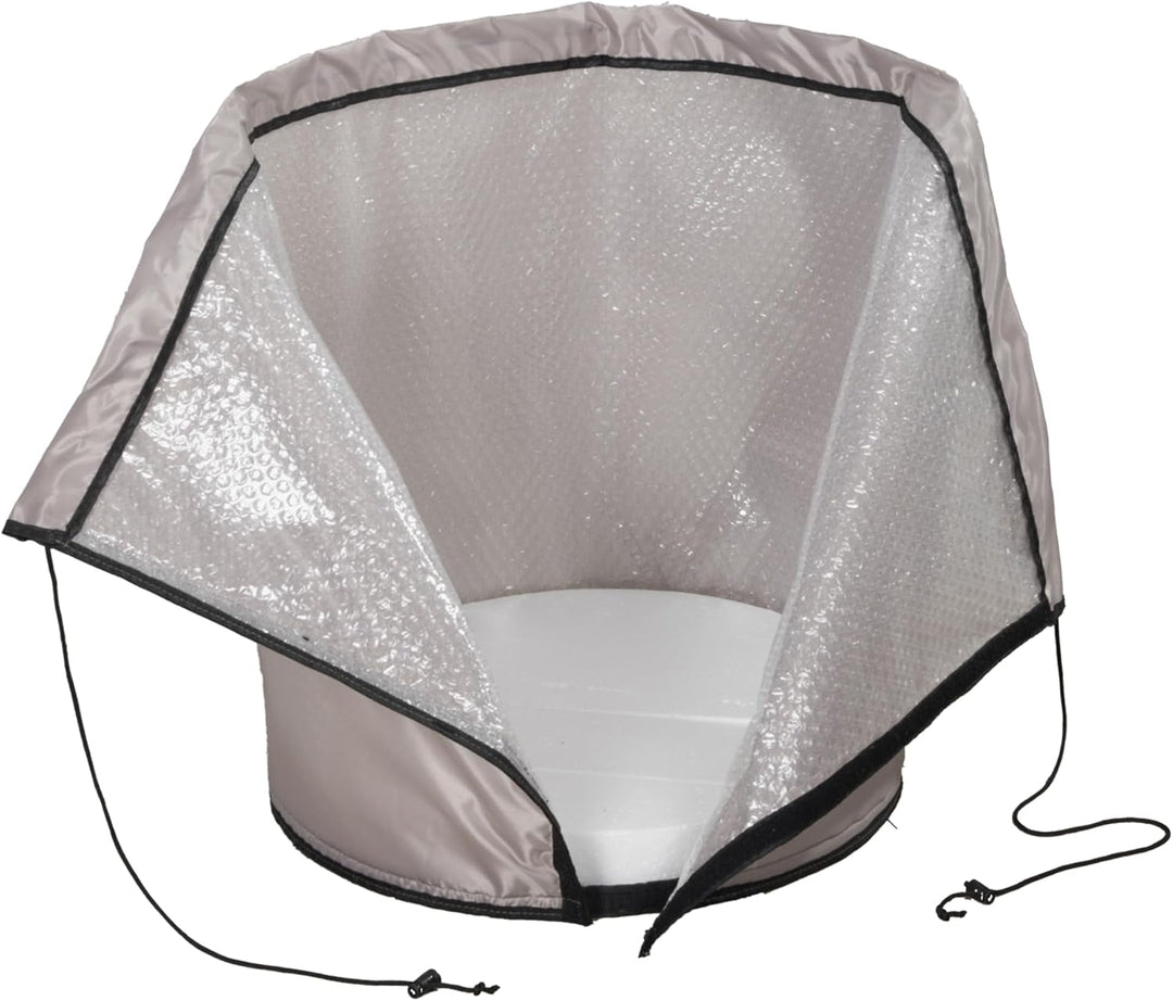Maximex Pflanzenschutz Pflanztopf-Sack 2er Set Überwinterung Frostschutz Pflanzen 28l Zylinder platz