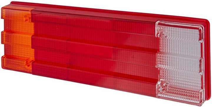 HELLA - Heckleuchte - Glühlampe - 24V - Anbau/geschraubt - Lichtscheibenfarbe: mehrfarbig - Stecker: