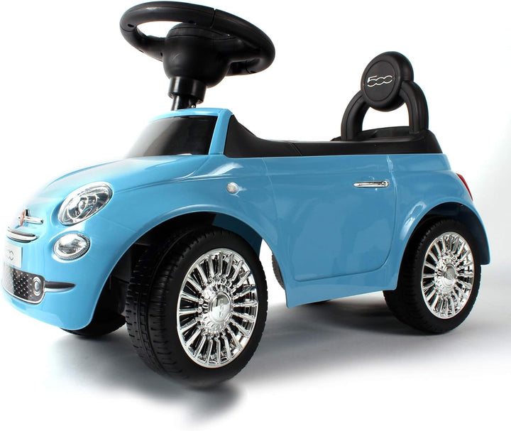 TURBO CHALLENGE Laufwerk FIAT 500 – 119095 – Blau – Kunststoff – Gewicht max. 25 kg – ab 12 Monaten