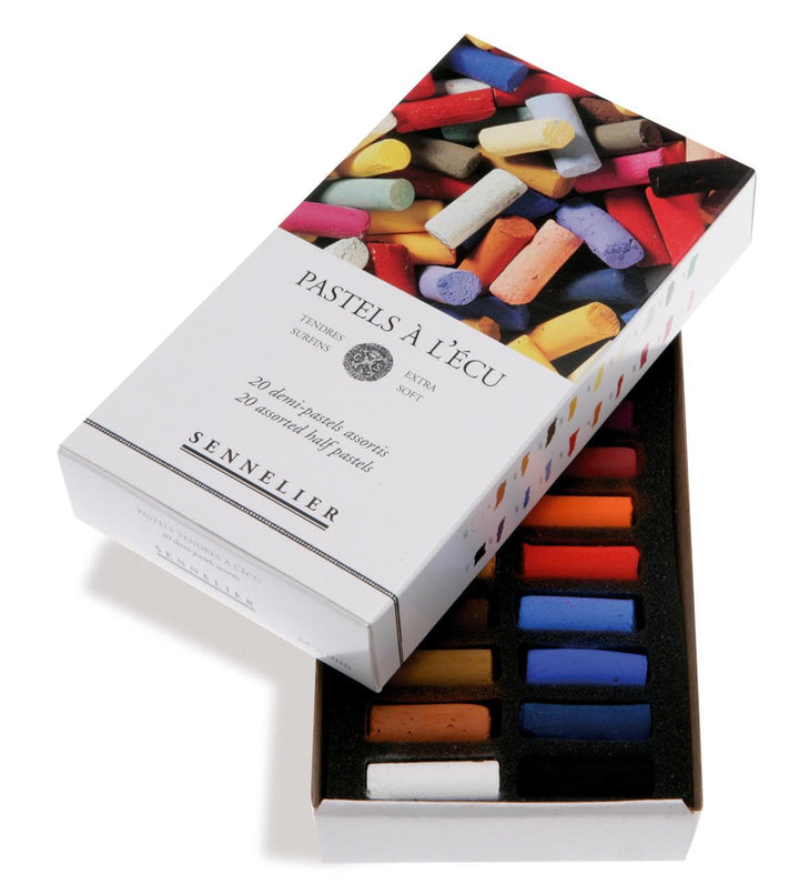 Sennelier Savoiroir-Brötchen Soft Pastels Half Stick Set 20/Pkg