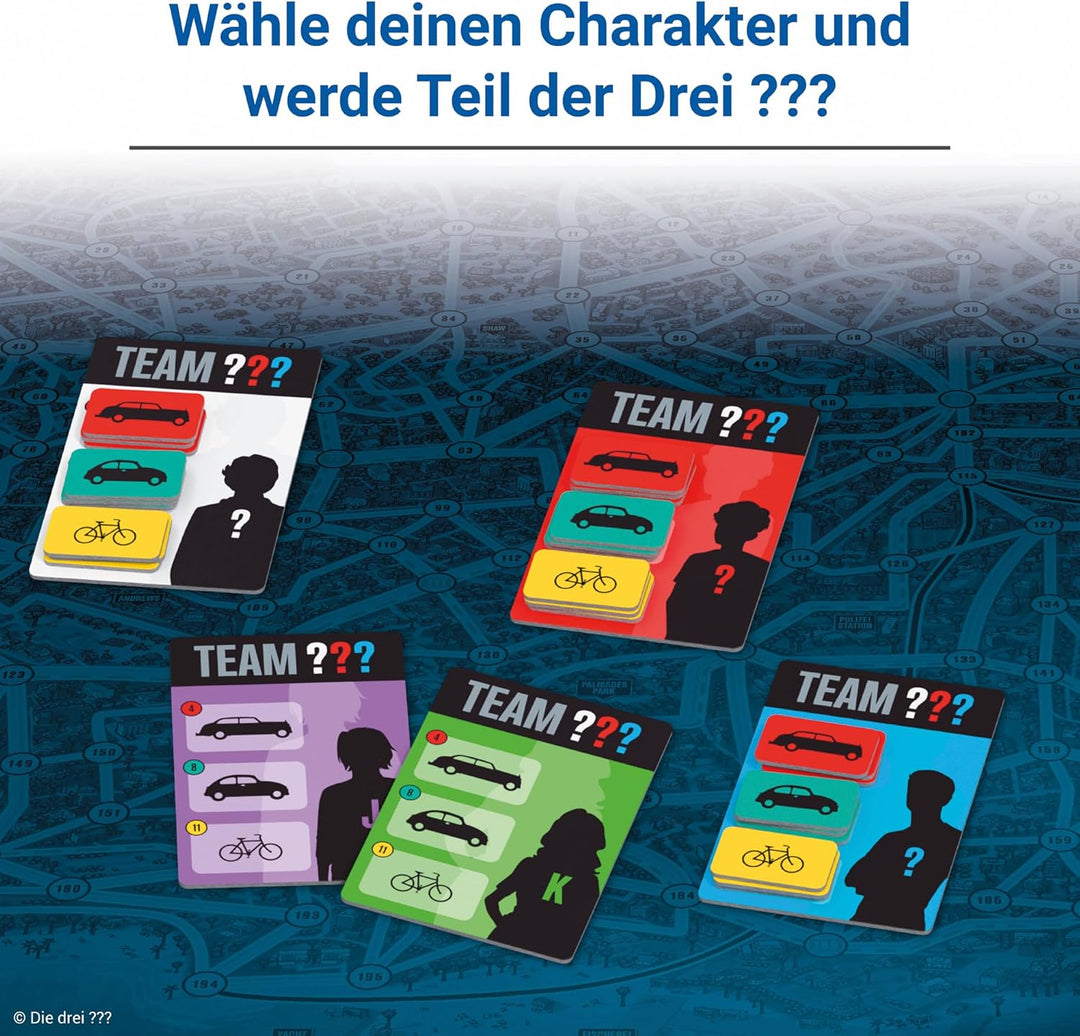 Ravensburger 24741 - Die DREI ??? Scotland Yard - Der Spieleklassiker für 2-6 Personen ab 8 Jahren m
