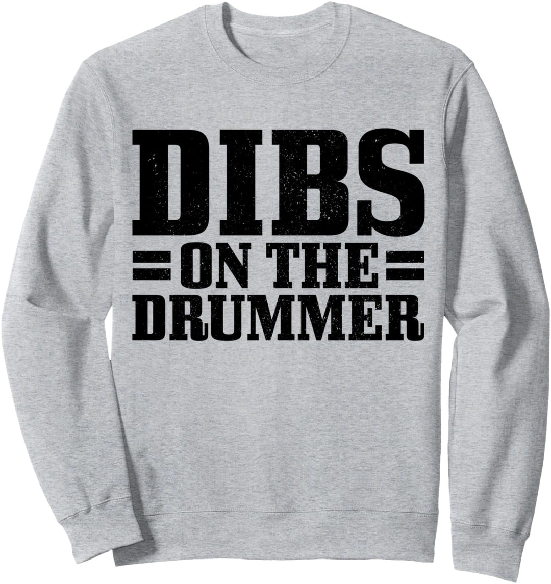 Drummer Schlagzeug Vintage Retro Schlagzeuger Geschenk Sweatshirt
