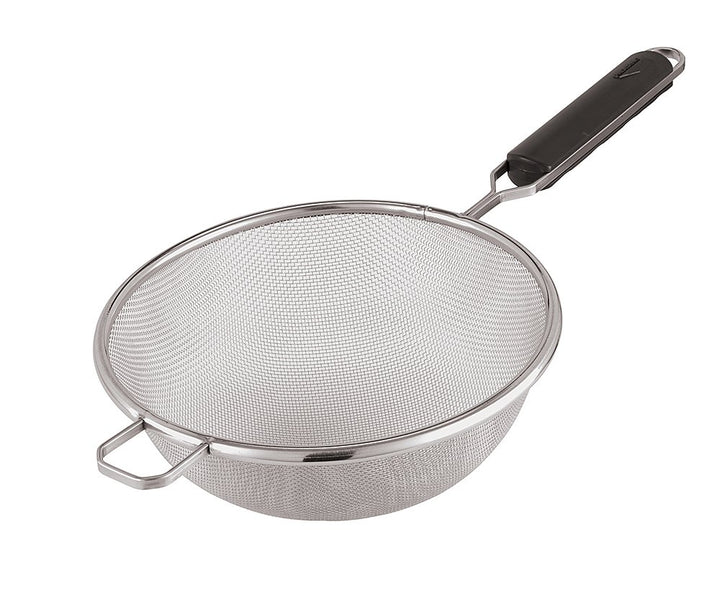 PADERNO 12622–23 Mesh Sieb 23 cm ABS-Griff, Edelstahl