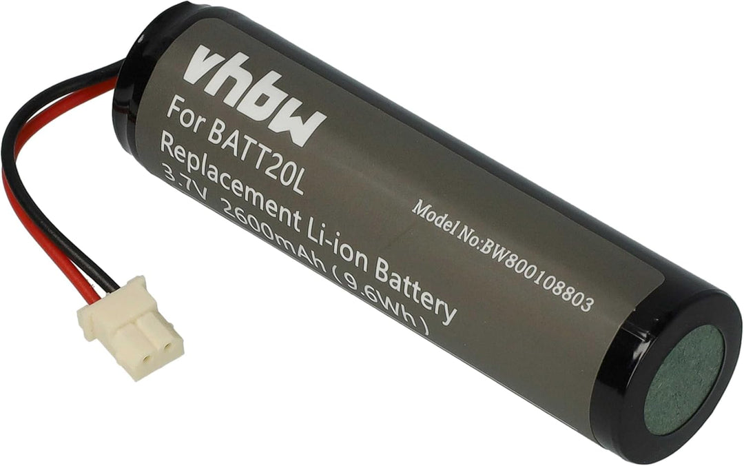 vhbw Akku kompatibel mit Midland ER200, ER300 digital Radio (2600 mAh, 3,7 V, Li-Ion)