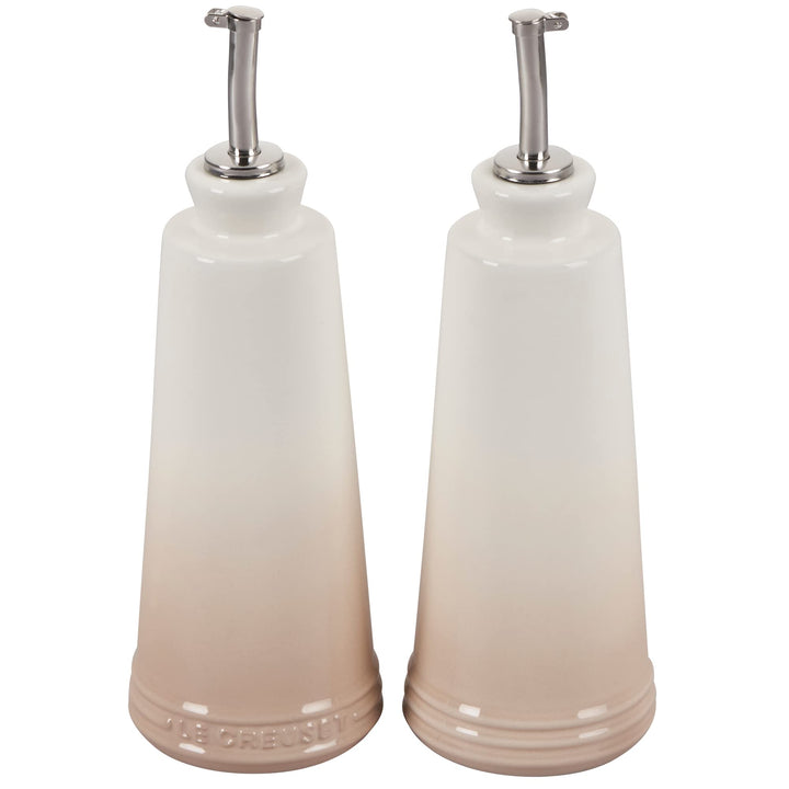 LE CREUSET PG8042-10716 Signature Steinzeug, je 284 ml, Baiser Öl & Essig Set, Steingut, Baiser