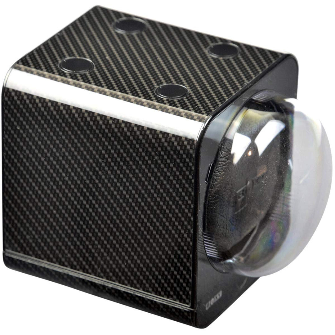Boxy Uhrenbeweger Fancy Brick carbon mit Netzteil