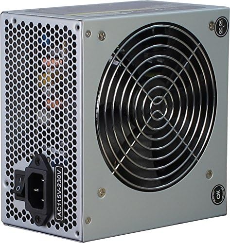 Inter-TECH Coba CES-400W 82+ ATX Netzteil 400W Luefter 120mm 2X PCI E 6+2 polig 4XS ATA 1x EPS 8 pol
