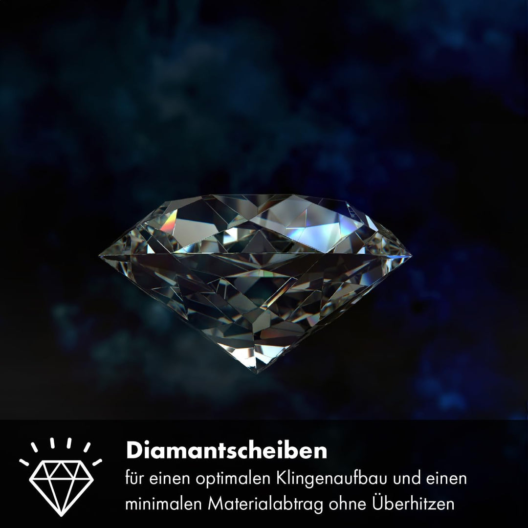 GRAEF Messerschärfer CC150DE | Diamant-Messerschärfer | Elektrischer Messerschärfer | 15 - 20 Grad S