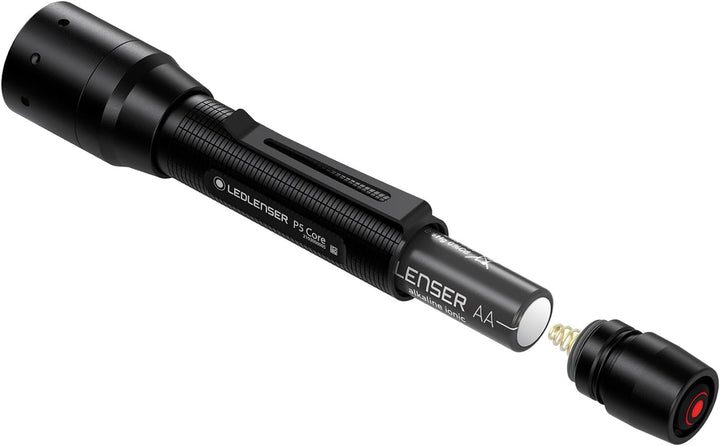 Ledlenser P5 Core kompakte Taschenlampe LED, 150lm, fokussierbar, 1x AA batteriebetrieben (mit AA im