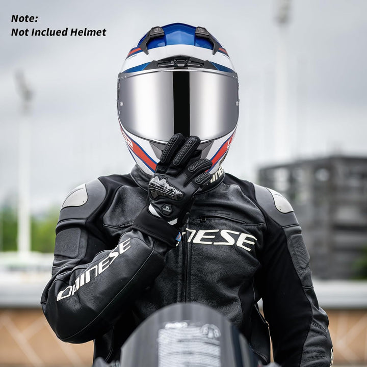 Helmvisier für FF327 Challenger,Motorradhelm Visier,Motorrad Windschutz Helm Objektiv Visier Vollges