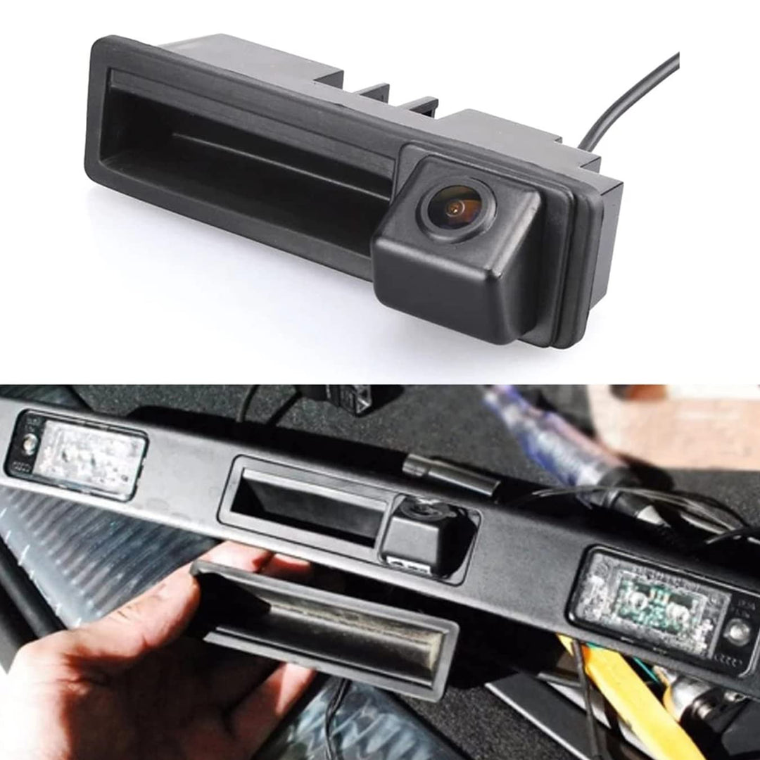 generic Auto-Kofferraum-Griff-Kamera Rückfahrkamera für Audi A3 S3 RS3 8P 2003-2013, A4 S4 RS4 B6 B7