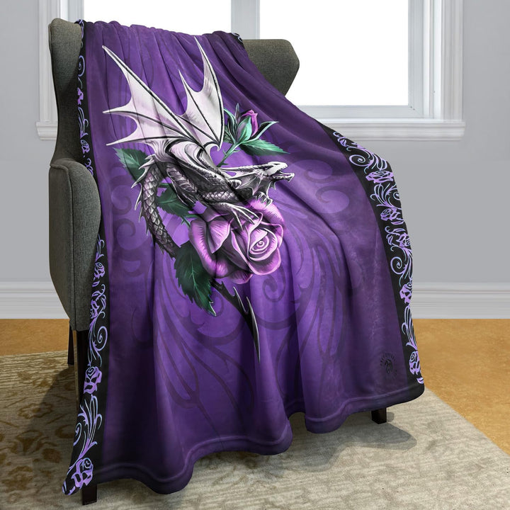 YISUMEI Decke 150x200 cm Kuscheldecken Sanft Flanell Weich Fleecedecke Bettüberwurf Drachen Schönhei