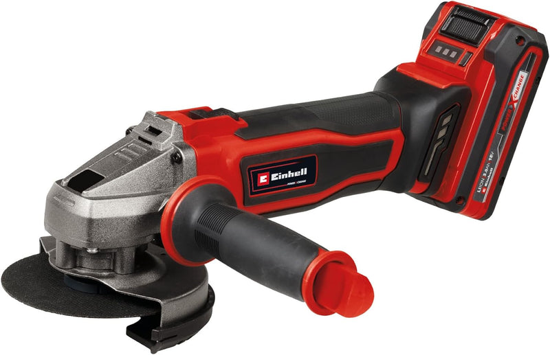 Einhell Power X-Change Akku-Werkzeug-Set (Akku-Winkelschleifer TE-AG 18/115-2 Li, Akku-Schlagbohrsch