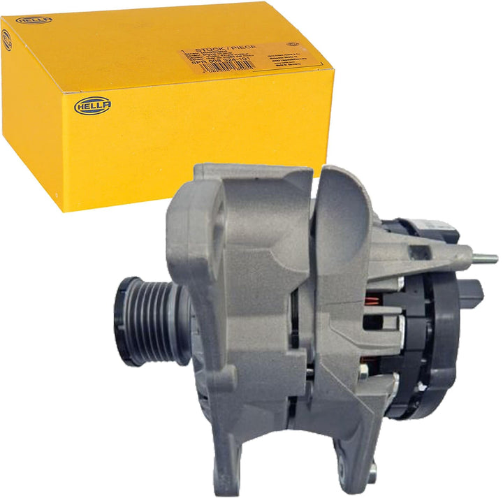 HELLA - Generator/Lichtmaschine - 14V - 90A - für u.a. VW Polo (9N_) - 8EL 011 713-151