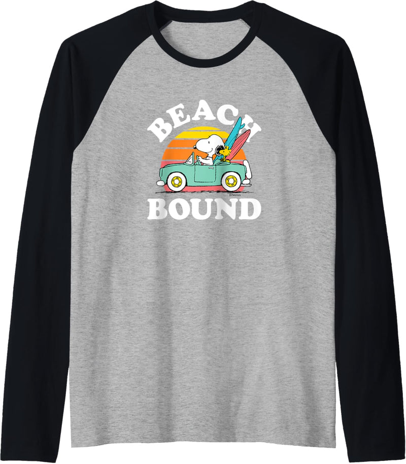 Peanuts - Snoopy Beach Bound Raglan