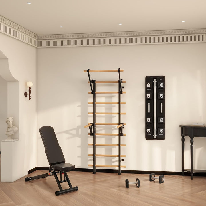 DHT Bracket Essentials – Stall & Klimmzug-Dip-Bars für Zuhause & Büro, Calisthenics & Workouts Singl