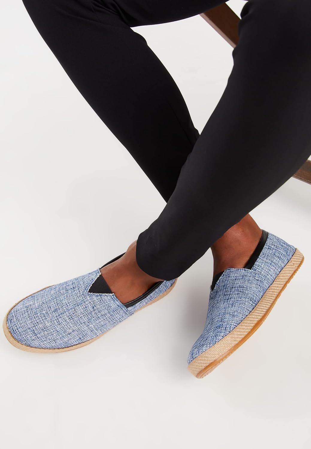 Leif Nelson Herren Espadrilles Schuhe weisse Freizeitschuhe Sommer Männer Sommerschuhe Jungen Slippe