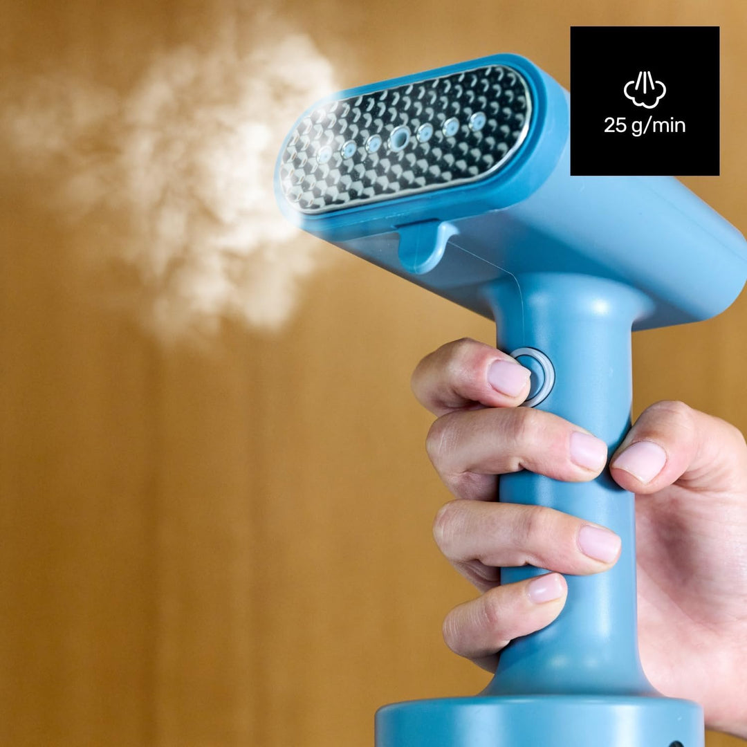 Taurus Sliding Care Compact Dampfbügeleisen, 1600 W, Edelstahl, Blau