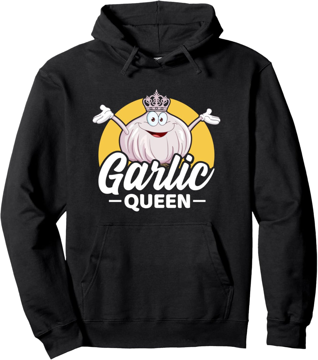 Knoblauch Königin Pullover Hoodie