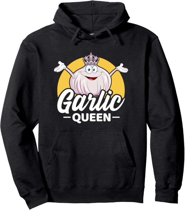Knoblauch Königin Pullover Hoodie
