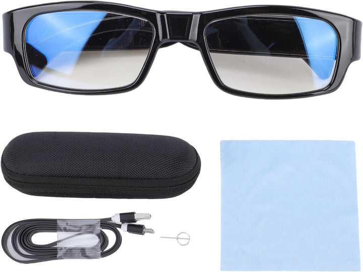 Ejoyous Sportbrille mit Kamera, Action-Kamera 1080P HD Video Beim Radfahren im Freien
