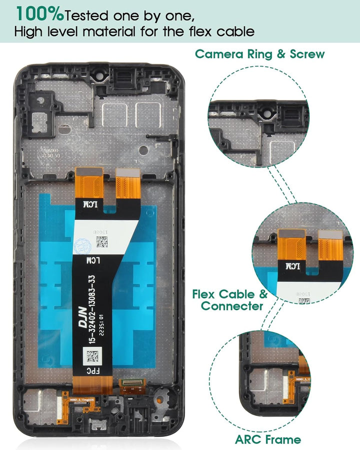 Für Samsung Galaxy A14 5G LCD Display Für Samsung A14 Bildschirm Ersatz Für Galaxy A14 Touch Digitiz