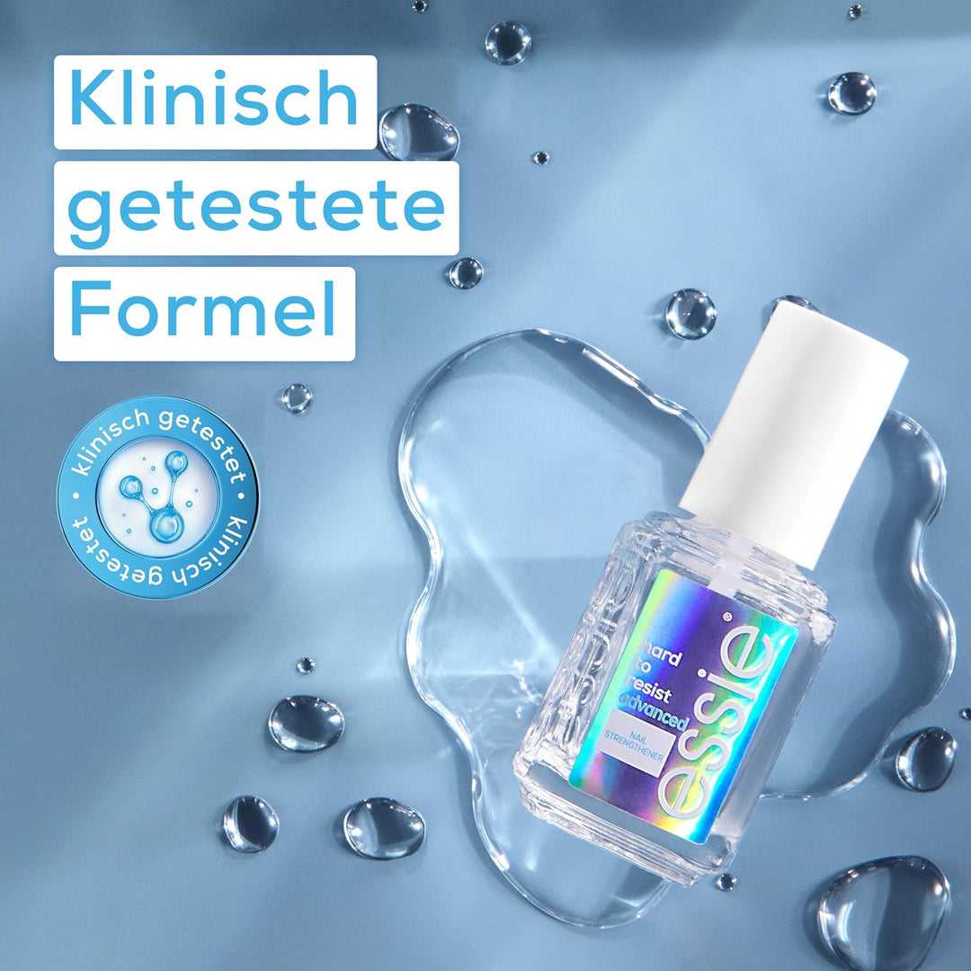 Essie Hard to Resist Advanced Nail Strengthener, professioneller Nagelhärter für stärkere, gesündere