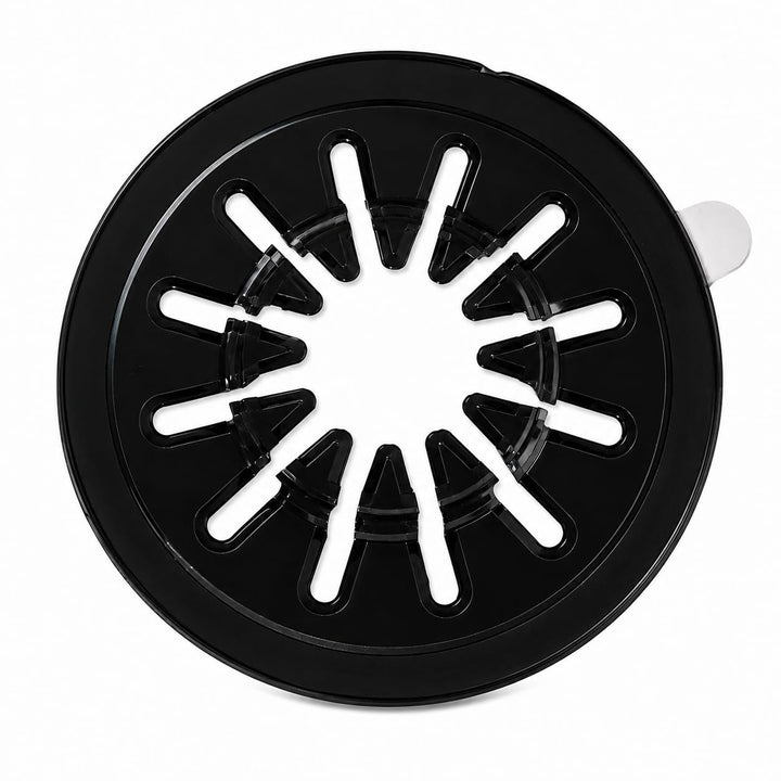 Dragon Trading CD-/DVD-Hubs mit selbstklebender Rückseite, Rosetten, Schwarz, 100 Stück