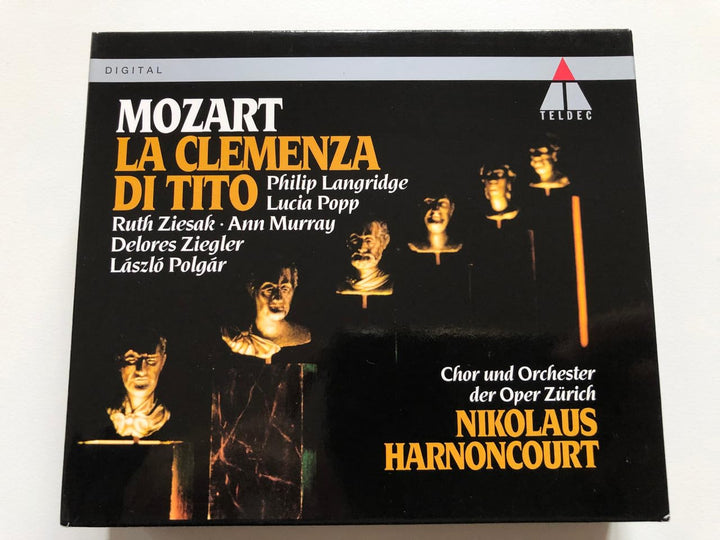 Mozart: La Clemenza di Tito (Gesamtaufnahme) (ital.) (Aufnahme Zürich 1993), Audio-CD