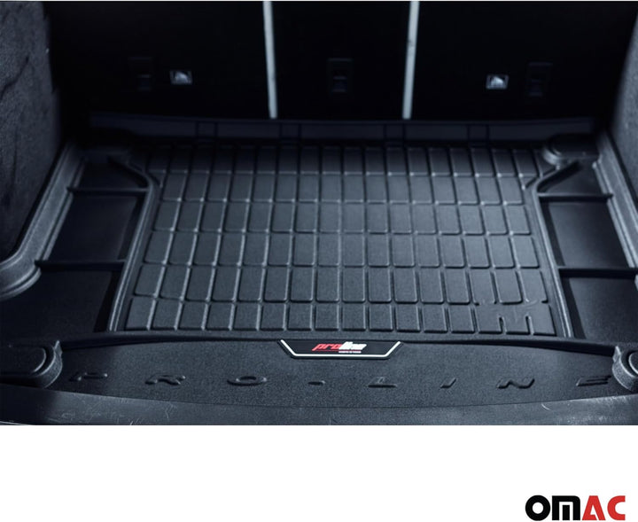 OMAC Gummi Kofferraumwanne kompatibel mit Hyundai Kona 2017-2023 TPE Laderaumwanne Schwarz