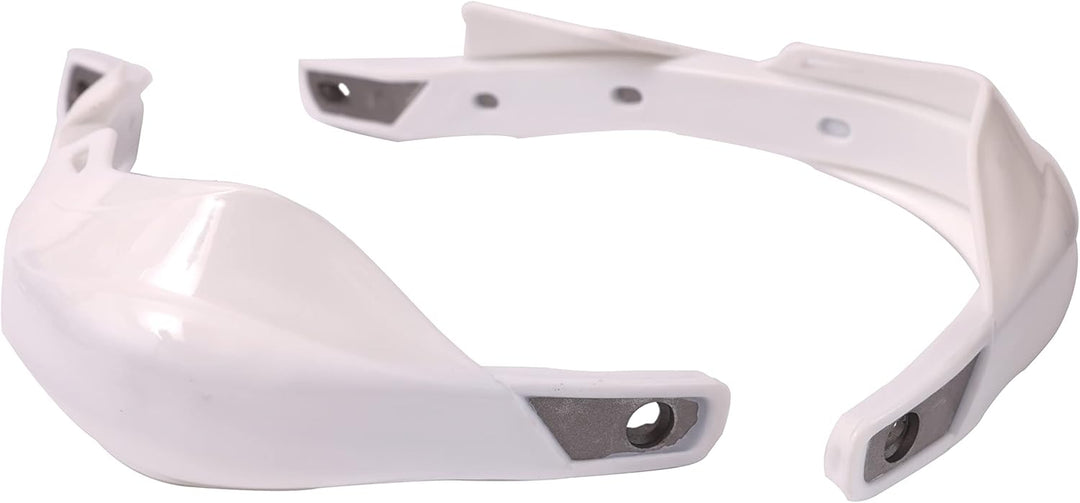 Paar Weiss Universal Motorrad Handschützer 22mm 7/8", Weiss