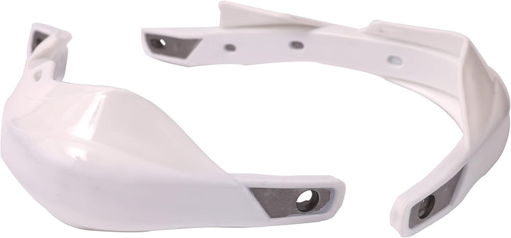 Paar Weiss Universal Motorrad Handschützer 22mm 7/8", Weiss