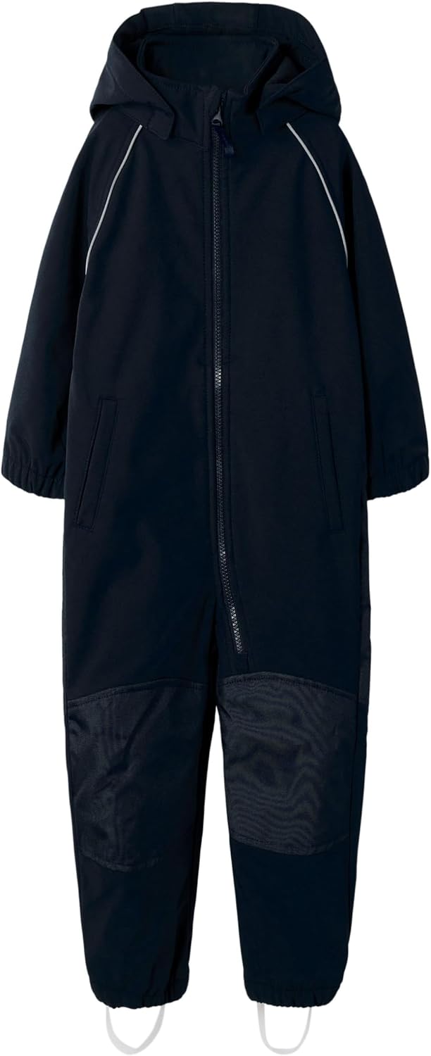 NAME IT Unisex Nmnalfa Softshell Suit Solid Fo Noos Regenanzug 116 Dark Sapphire, 116 Dark Sapphire