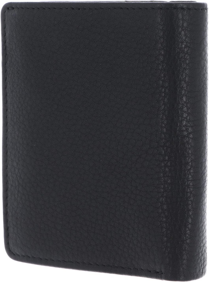 Golden Head Capri Geldbörse RFID Leder 8,5 cm Schwarz, Schwarz
