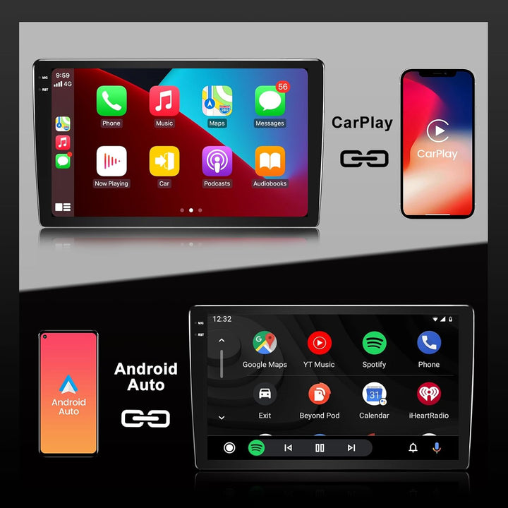 Autoradio 4GB+64GB Android 13 für Mercedes-Benz C Class 3 W204 S204 2006-2011 9" Touchscreen mit Blu
