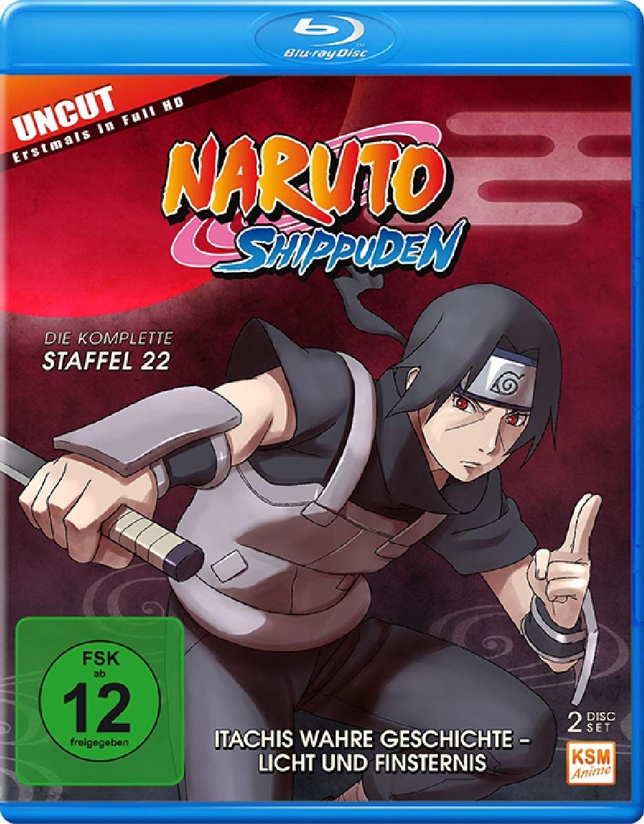 Naruto Shippuden - Staffel 22: Itachis wahre Geschichte - Licht und Finsternis (Folgen 671-678) [Blu