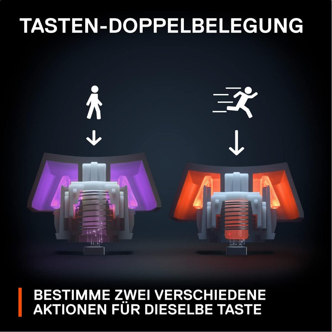 SteelSeries Apex Pro TKL Wireless HyperMagnetic Gaming-Tastatur – E-Sports TKL-Formfaktor – Anpassba