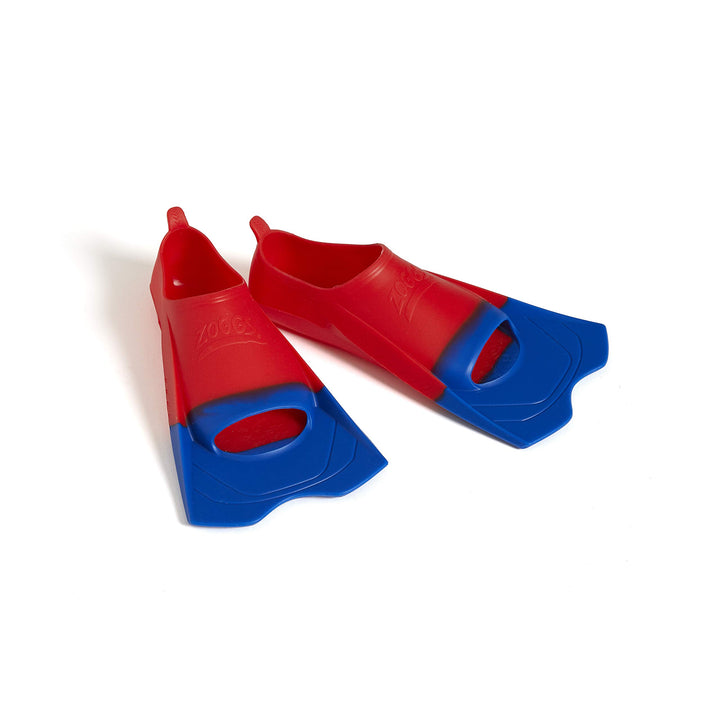 Zoggs Unisex Ultra Flossen schwimmtraining (EU33-34/ UK1-2) blau/rot, (EU33-34/ UK1-2) blau/rot
