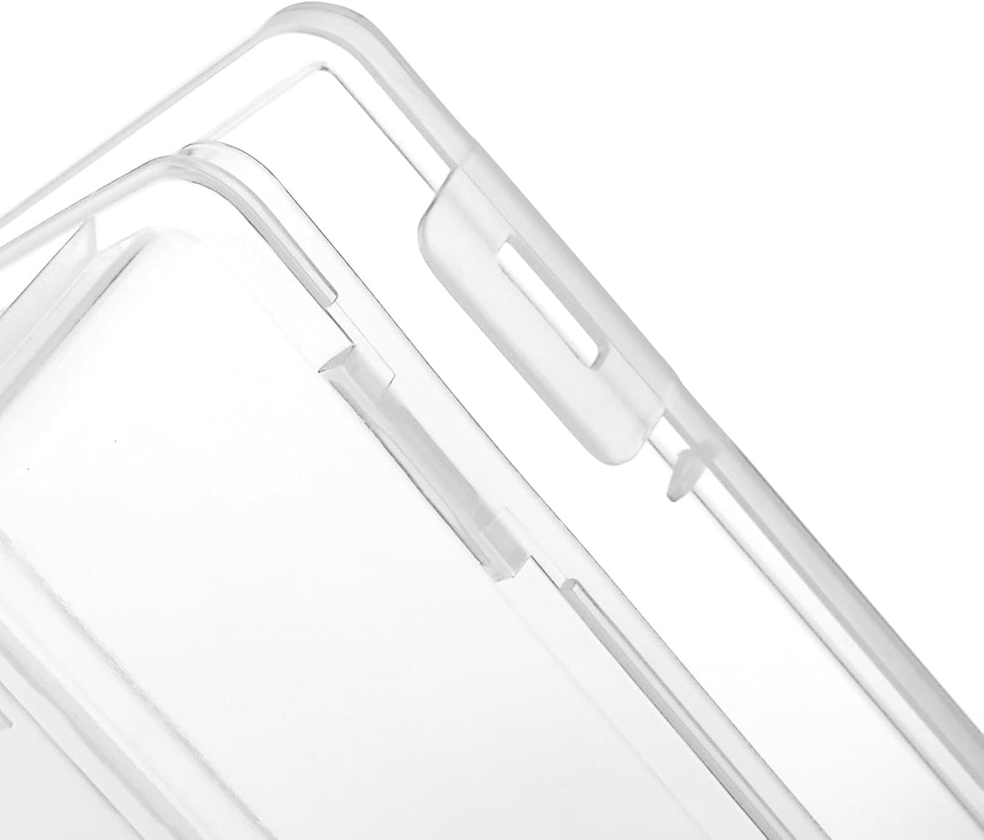 8 Stück Kunststoff Stiftebox Organizer mit Deckel, 19 x 9 x 6 cm Stapelbar Stifteboxen, Transparente