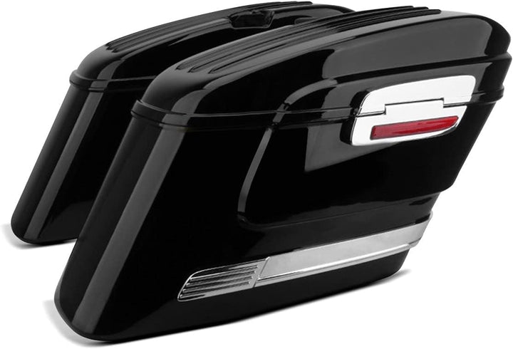 Set Koffer für Chopper Bagger Satteltaschen mit Innentaschen Craftride SC7