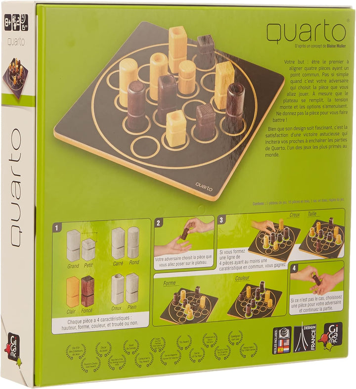 Quoridor Classic FR & Quarto Classic FR Bundle mit Quarto Classic FR, Bundle mit Quarto Classic FR