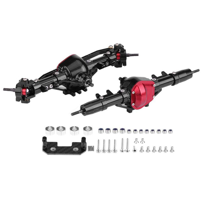 Dilwe Vordere Hinterachse Reifenantriebswelle für Axial SCX10 / D90 1/10 RC Auto
