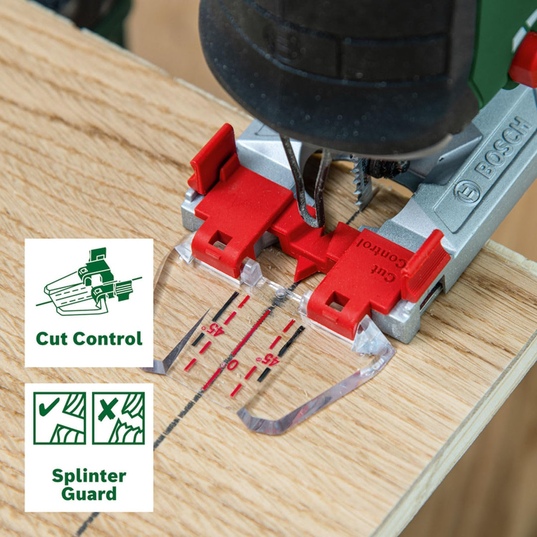 Bosch Akku-Stichsäge AdvancedSaw 18V-140 (Pendelhub, bürstenloser Motor, Schnitttiefe Holz/Stahl/Alu
