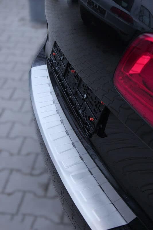 Ladekantenschutz Edelstahl MATT kompatibel für VW TOURAN 1T3 | 2010-2015 | mit Abkantung | premium Q