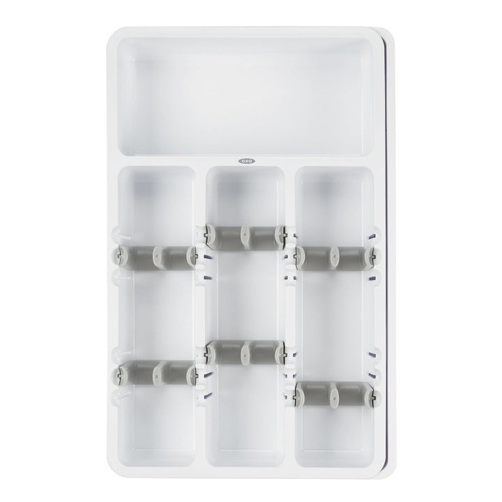 OXO Good Grips Erweiterbarer Besteckkasten, Erweiterbarer Besteckkasten