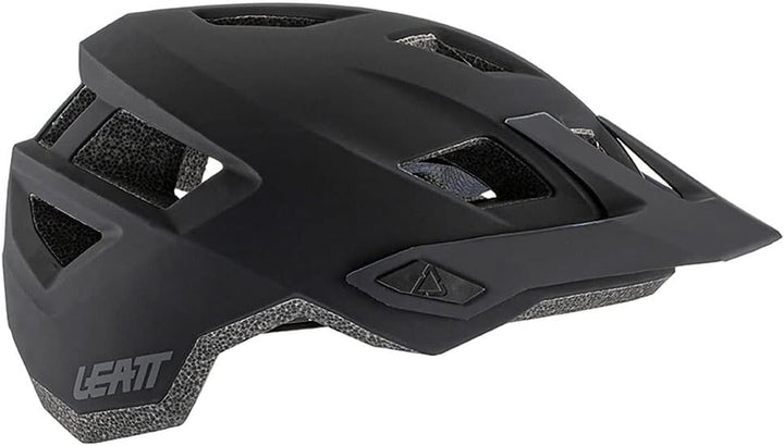 Leatt Enduro MTB-Helm 1.0 V21.1 MTN Schwarz Schwarz M, Schwarz M