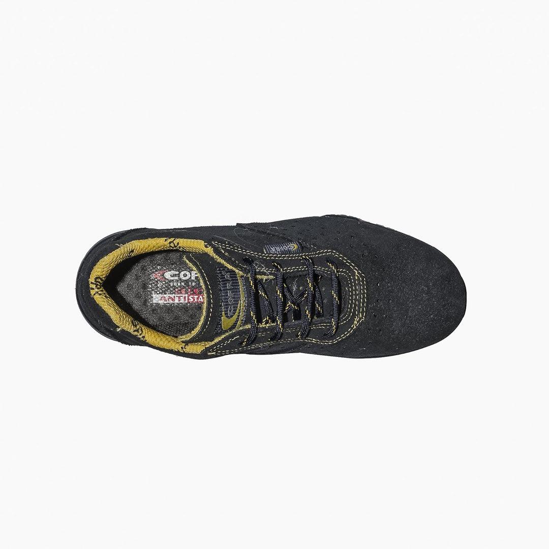 Cofra 78670-000.W39 GUERIN S1 P SRC Sicherheitsschuhe, Blau/Gelb, Grösse 39 39 EU, 39 EU