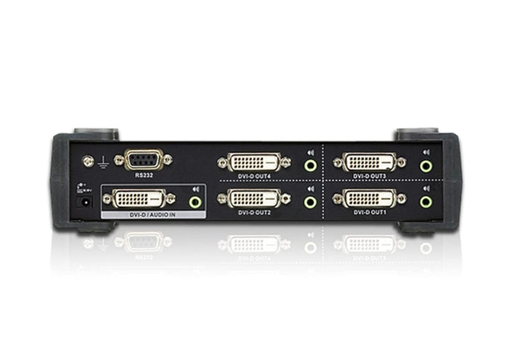 ATEN VS174 DVI Dual Link Video-/Audiosplitter, 4fach