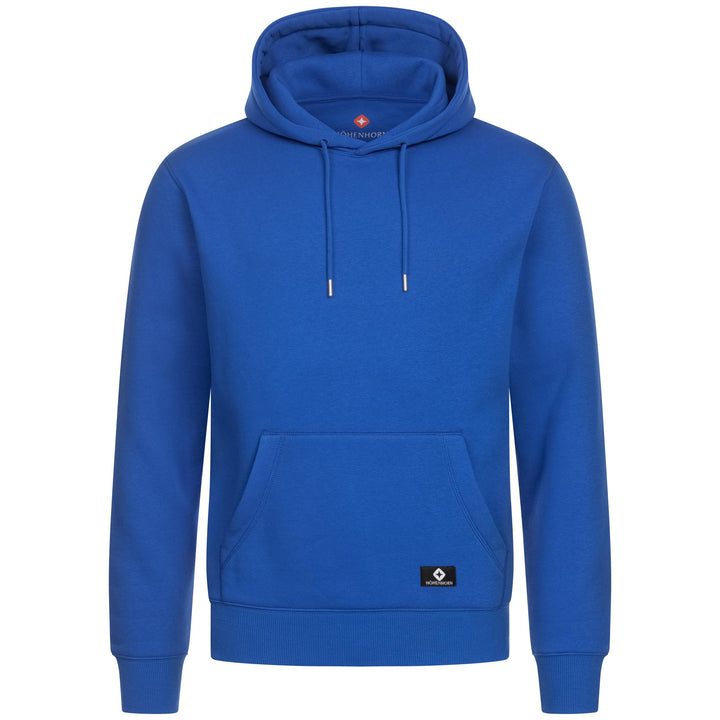 Höhenhorn Janga Hoodie Herren Kapuzen Pullover Hoody Sweatshirt aus Hochwertiger Baumwolle S Blau, S
